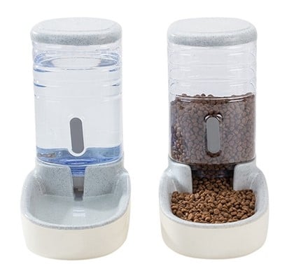 Automatic cat feeder with water fountain — PetHart combo