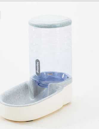 PetHart auto feeder fountain combo — grey colorway