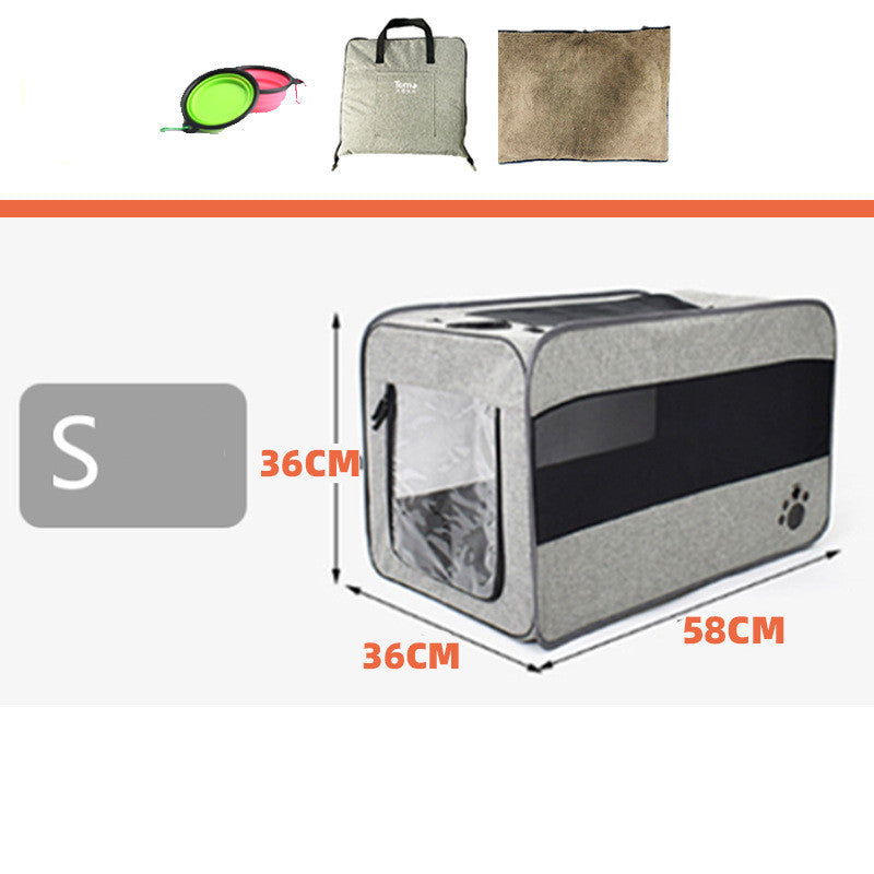 Soft pet travel carrier bag for cats and small dogs — PetHart LuxCarry
