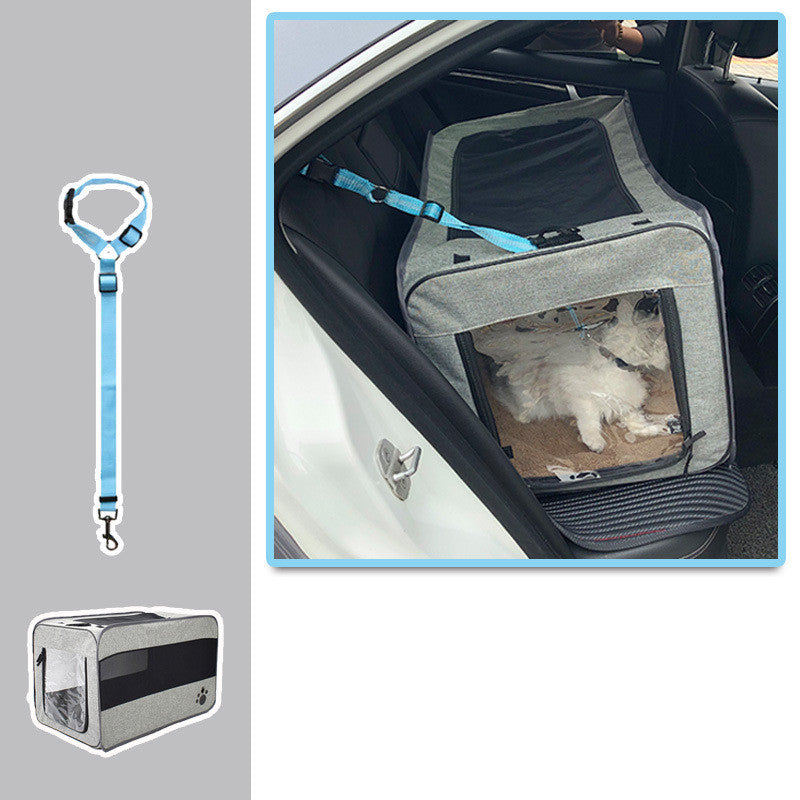 PetHart LuxCarry collapsible pet carrier bag for travel and vet visits